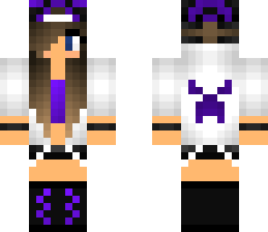 purple creeper girl