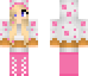 pink cake girl