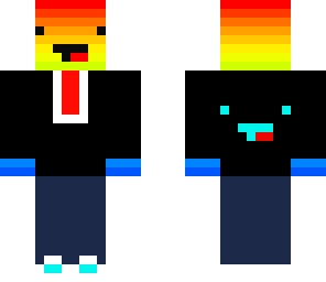 rainbow tux derp