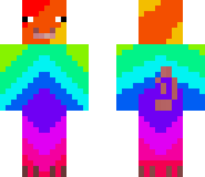 rainbow pig not totally finished