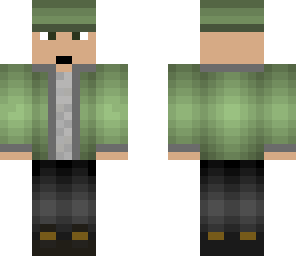 me in green