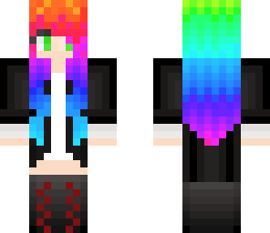 rainbow girl