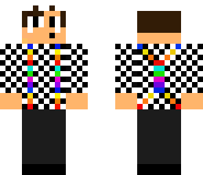 nerdy panda knit beanie with rainbowsuspenders