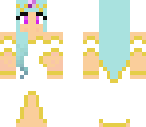 blue girl