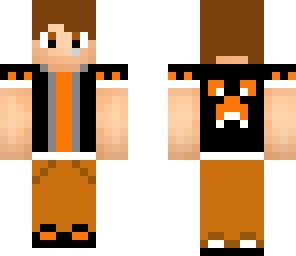 ornge and black man