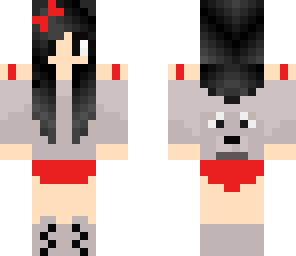 minecraft mobs series-wolf girl