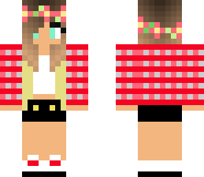 red plaid
