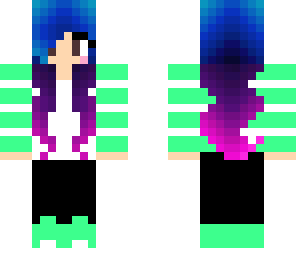 colorful hair edit