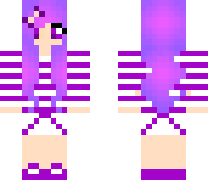 purple white stripe