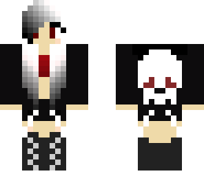 skull emo girl