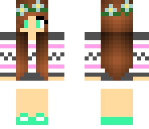 flower crown girl