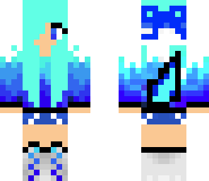 icy wolf girl