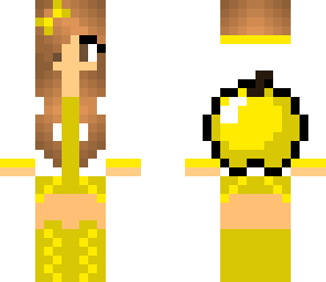 Golden Apple Girl Minecraft Skins