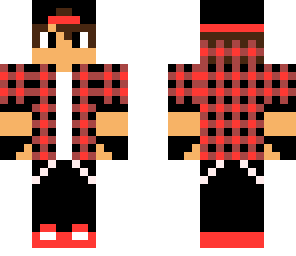 red checkered boy