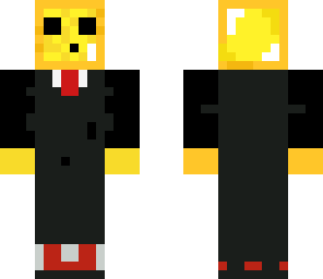 golden slime in suit