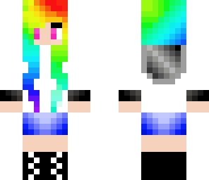 rainbow girl