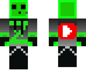 green youtube slime