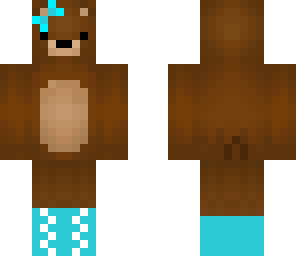 puddyx as a bear
