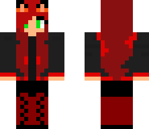 fox girl with black jacket