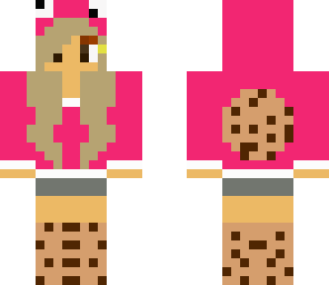 pink cookie monster
