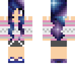 galaxy hair