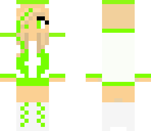 green girl