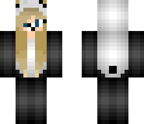 panda girl skin