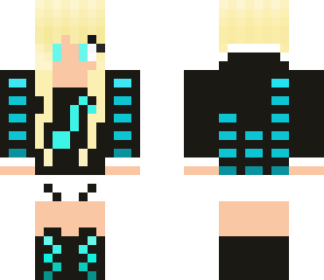 blue music girl