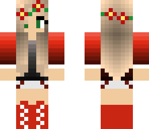 red blossom girl