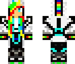 rainbow girl