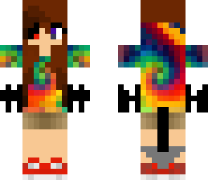 demonic tye die girl