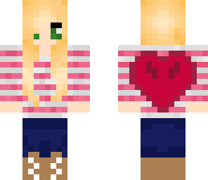 val's day skin with heart