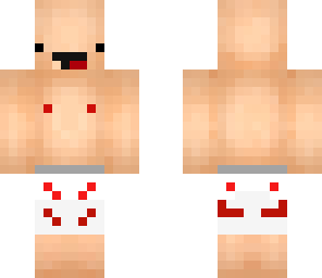 nooby baby with no shirt