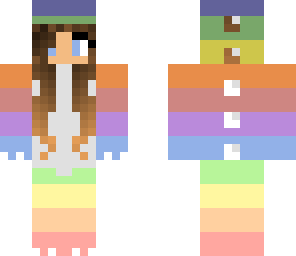 rainbow pastel dino