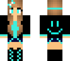 girl with matching bow