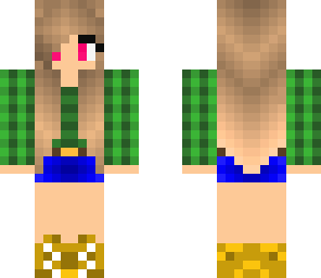 girl with light boots