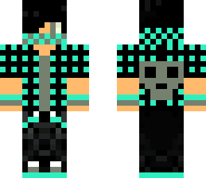 teal zexy zek with scarf