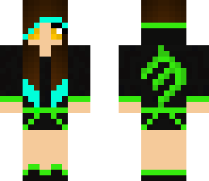 green and aqua