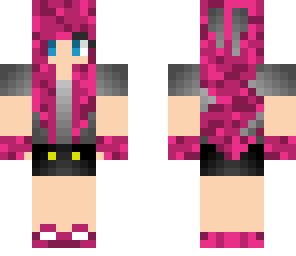 pink girl shaded