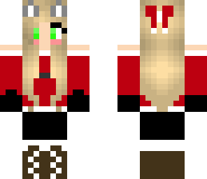christmas girl skin