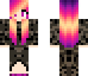 black sunset girl
