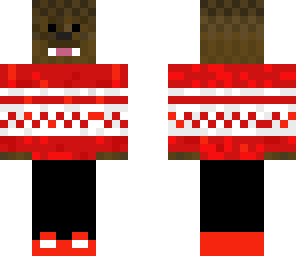 red sweater bacca