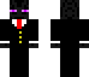 enderman in a tux