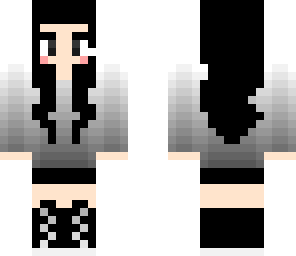 black and white girl updated