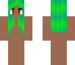 green-blue hair base