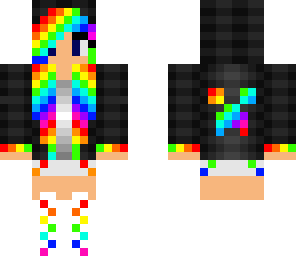rainbow creeper girl