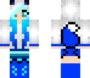 blue fox girl