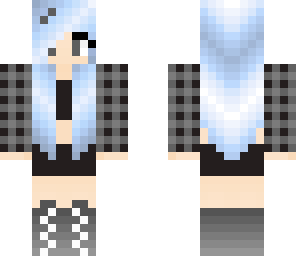 crystal haired girl