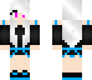 blue girl
