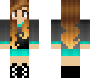 black and mint
